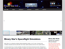 Tablet Screenshot of binarystarltd.com